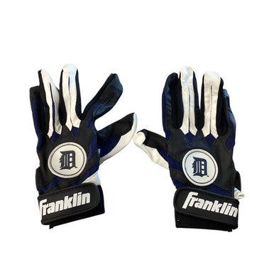 Used Franklin BB/SB Batting Gloves Black Youth 11760-S000083316