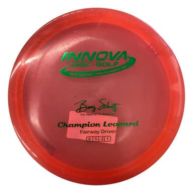Used Innova CHAMPION LEOPARD Disc Golf Driver Red 11760-S000083305