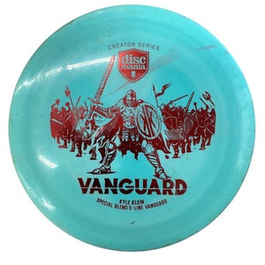Used Discmania VANGUARD Disc Golf Driver Carolina Blue 11760-S000083302