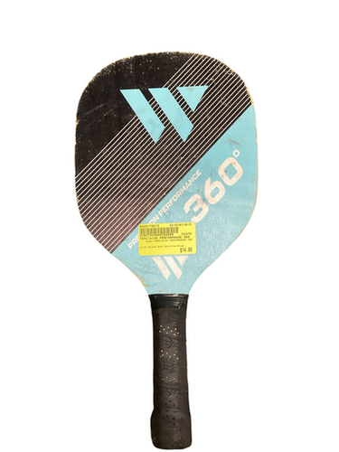 Used PERCISION PERFORMANCE 360 Pickleball Racquet Black And Carolina Blue 11613-S000170015