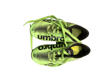 Used Umbro Soccer Cleats Green Youth 11.0 11613-S000170012