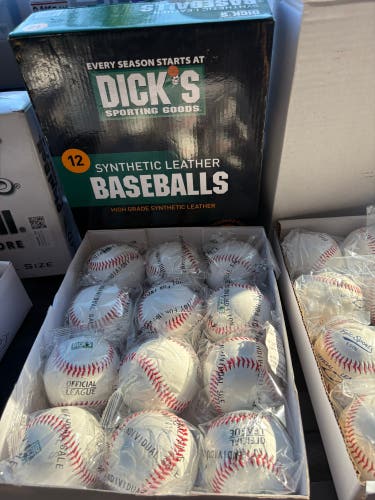 Baseballs (New) one dozen
