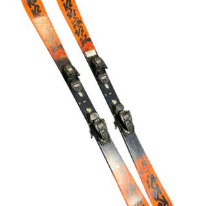 Used K2 JUVY Boys DH Ski/Binding Orange 139 cm 11823-S000035122