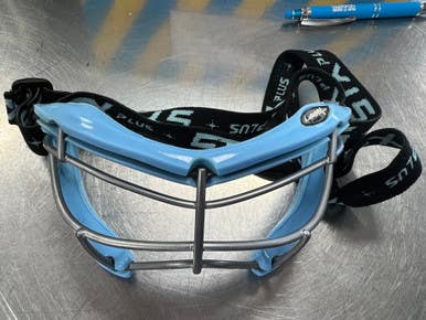 Used STX SIGHT PLUS Lacrosse Facial Protect Royal Blue Senior 11497-S000153055