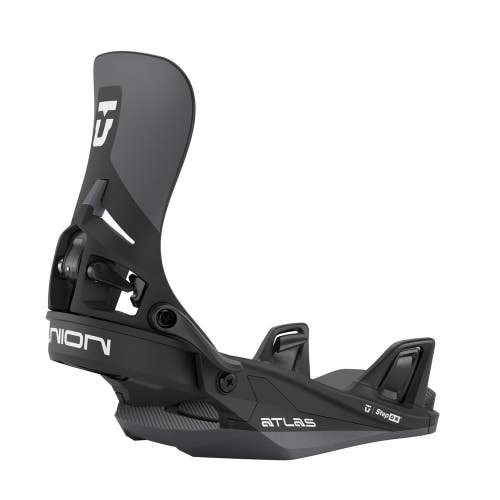 Union Atlas Step On Snowboard Bindings Mens Large (US 11-13) Black New 2026