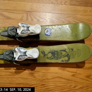 Kid's K2 109 cm Park Poacher Skis Twin Tip With Bindings