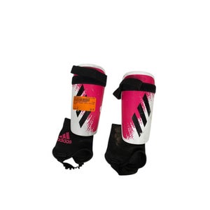 Used Adidas Soccer Shin Guards Youth Pink SM 11847-S000030351