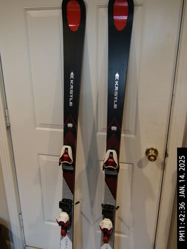 Unisex 2020 All Mountain 168 cm Kastle RX12 GS Skis With Bindings Max Din 12 (Used)