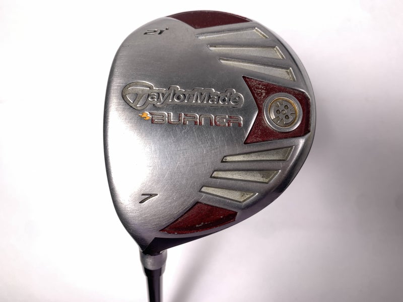 TaylorMade Burner Steel 2007 7 Fairway Wood 21* REAX 45g Regular LH