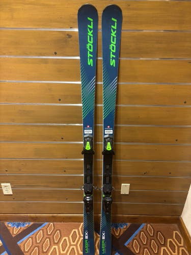 2025 Stockli Laser SX Skis With Salomon SRT12 Bindings 181cm