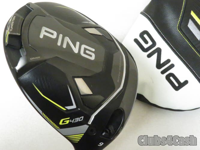 PING G430 Max Driver 9° Aldila Rogue White 130msi 70 Stiff +Cover