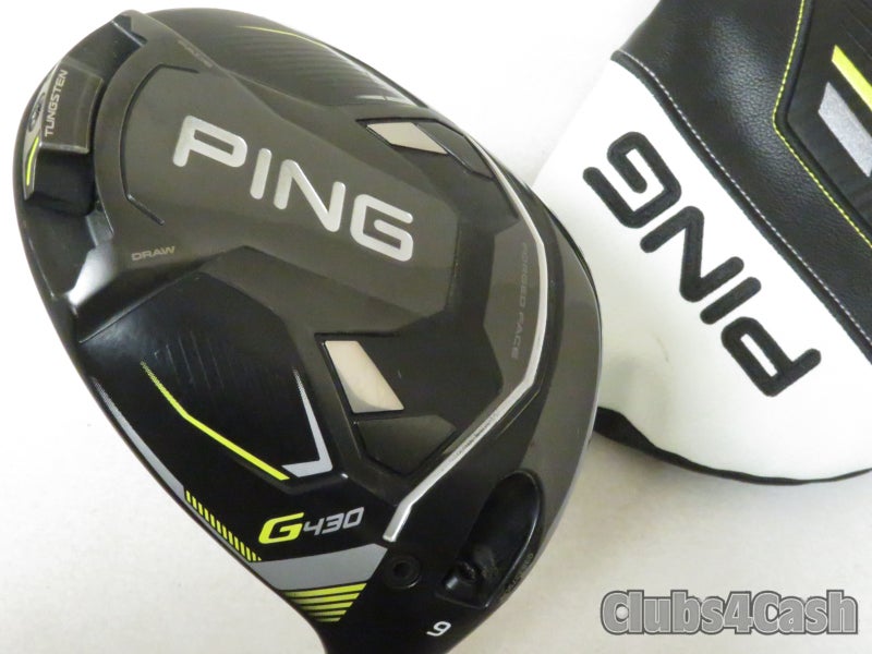 PING G430 Max Driver 9° Aldila Rogue White 130msi 70 Stiff +Cover