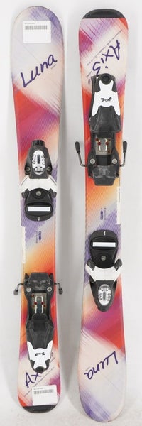 Axis Luna Kids Skis with Bindings - 80 cm Used