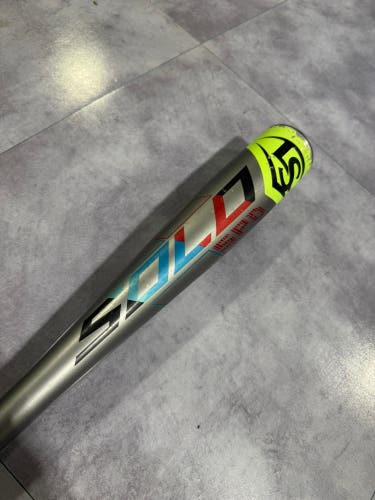 2019 Louisville Slugger Solo Alloy Bat USABat Certified (-13) Alloy 16 oz 29" (Used)