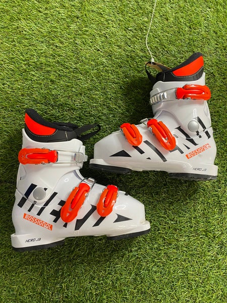 Mondo 20 & 20.5 Rossignol Hero J3 JR Ski Boots (Used)