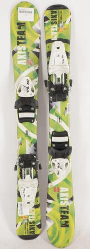 Axis Team Synflex Kids Skis with Bindings - 80 cm Used