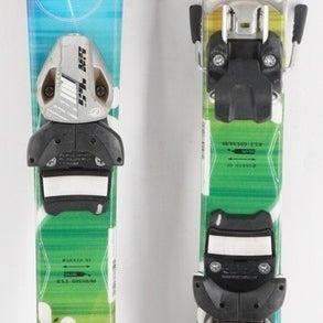 Axis Luna Kids Skis with Bindings - 90 cm Used
