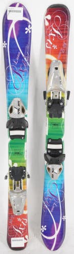 Axis Luna Kids Skis with Bindings - 90 cm Used