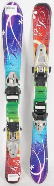 Axis Luna Kids Skis with Bindings - 90 cm Used