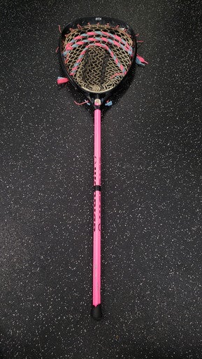 Used STX ECLIPSE X WARRIOR SHAFT Womens Goalie Stick Black And Pink 11849-S000032891