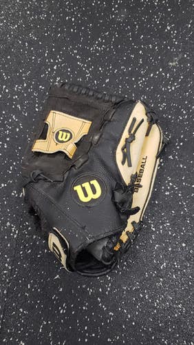 Used Wilson PROTEGE BB/SB Glove RH Throw Black 12" 11849-S000032896