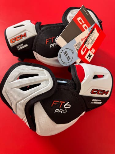 Senior Medium CCM FT6 Pro Elbow Pads (New)