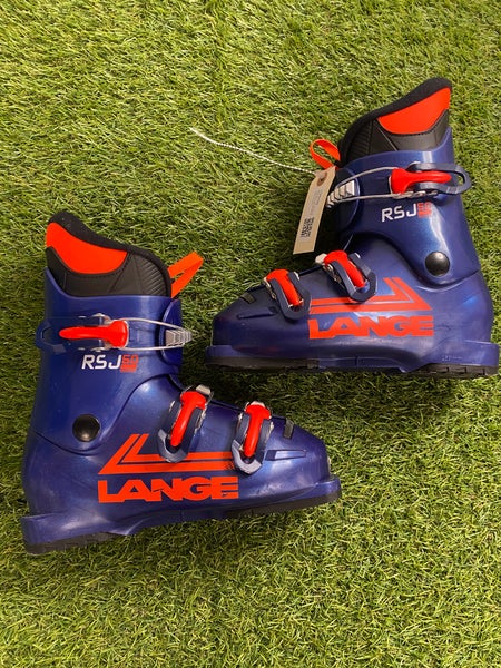Mondo 21 & 21.5 Lange RSJ 50 JR Ski Boots (Used)