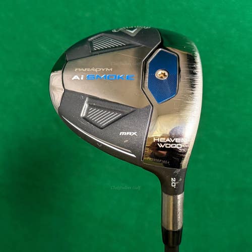 Callaway Paradym Ai Smoke Max 20 Fairway HeavenWood Tensei Blue 65-S Stiff w/HC