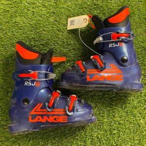 Mondo 21 & 21.5 Lange RSJ 50 JR Ski Boots (Used)