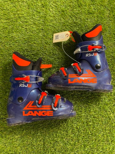 Mondo 21 & 21.5 Lange RSJ 50 JR Ski Boots (Used)