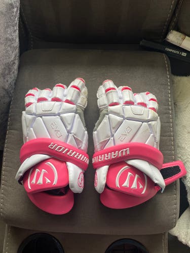 Warrior EVO QX Lacrosse Gloves Large (New)