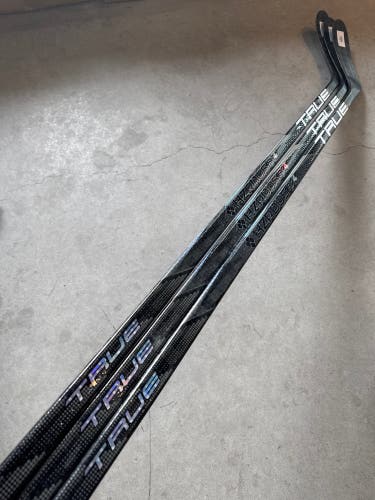 3 PACK 95 Flex CUSTOM P28 Senior True Left Hand Hockey Stick Pro Stock NHL (New)