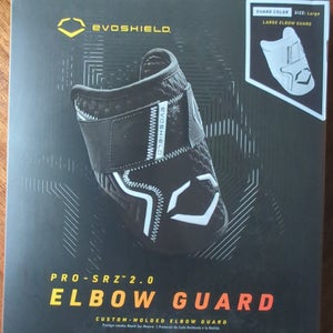 White Senior EvoShield Elbow Guard Elbow Protection (New) Adult large
