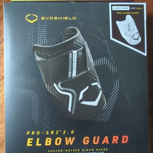 White Senior Elbow Protection (New) adult small