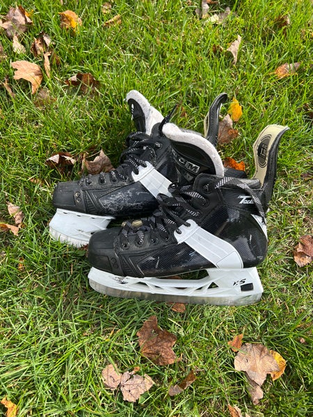 2024 CCM Tacks 652 Hockey Skates Regular Width Pro Stock Size 5.5 (Used)