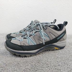 Merrell Siren Sport 3 Womens Size 7.5 Hiking Shoes Gray Lace Up Sneakers Low Top
