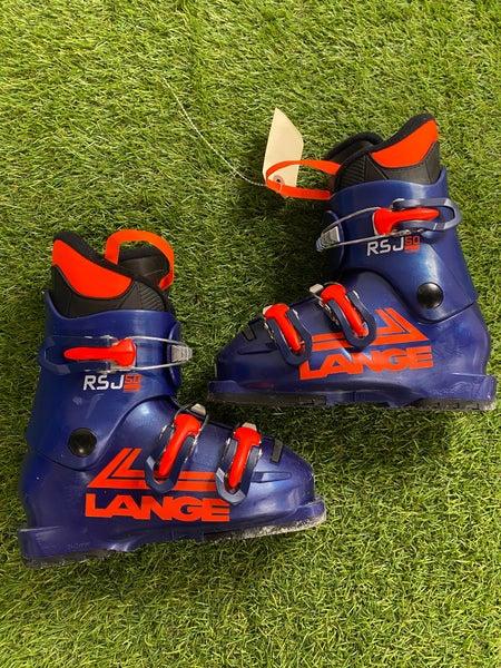 Mondo 19 & 19.5 Lange RSJ 50 JR Ski Boots (Used)