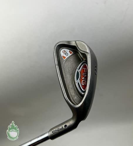 Used Right Handed Ping G10 Black Dot 9 Iron Regular Flex Steel Golf Club