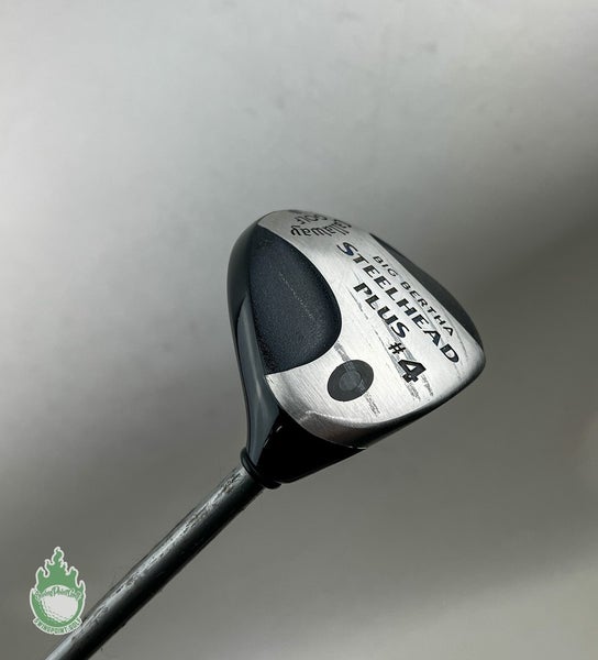 Used Callaway Golf Big Bertha Steelhead Plus #4 Fairway Wood Firm Flex Graphite