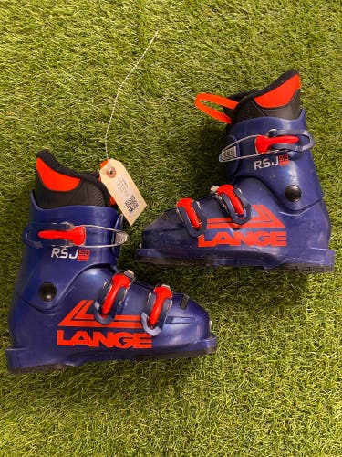 Mondo 20 & 20.5 Lange RSJ 50 JR Ski Boots (Used)