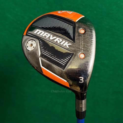 Callaway Mavrik 15 Fairway 3 Wood ProLaunch Blue 65-X Graphite Extra Stiff