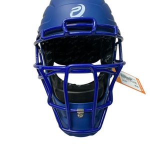 Used Pro 9 AEPRO CATCH HELMET Catchers Helmet w/Mask Royal Blue SM 11835-S000199672