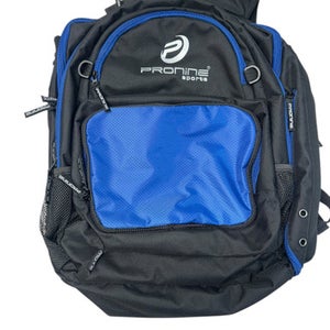 Used Pro 9 BP BB/SB Player Backpack Black And Royal Blue 11835-S000199683