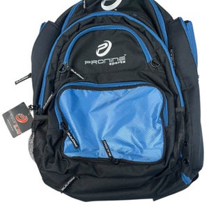 Used Pro 9 BP BB/SB Player Backpack Black And Sky Blue 11835-S000199682