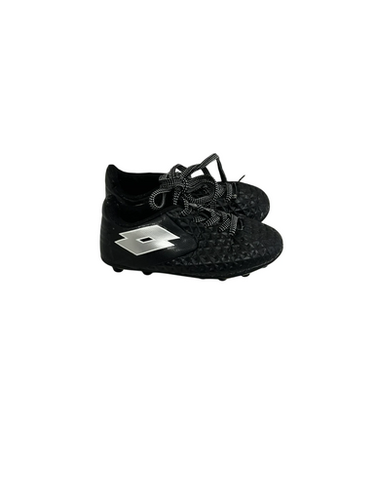 Used Lotto Soccer Cleats Black Youth 11.0 11692-S000142616