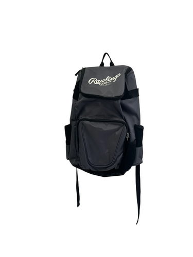 Used Rawlings GREY BACKPACK BB/SB Player Backpack Grey 11692-S000141330