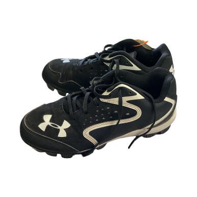 Used Under Armour BB/SB Cleats Black Junior 04 11859-S000026402