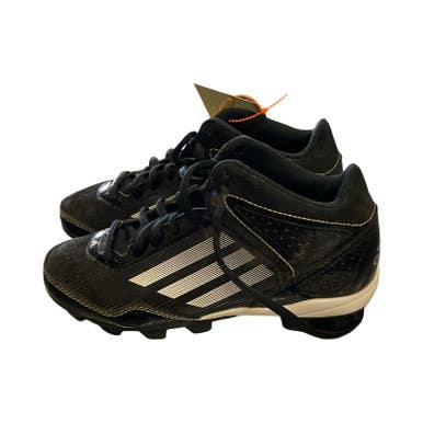 Used Adidas BB/SB Cleats Black Junior 01.5 11859-S000026399