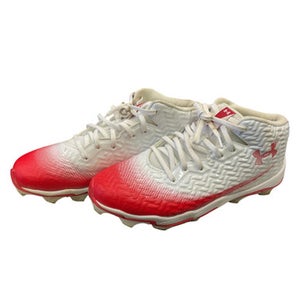 Used Adidas Adult FB Cleats White Senior 8 11859-S000026438