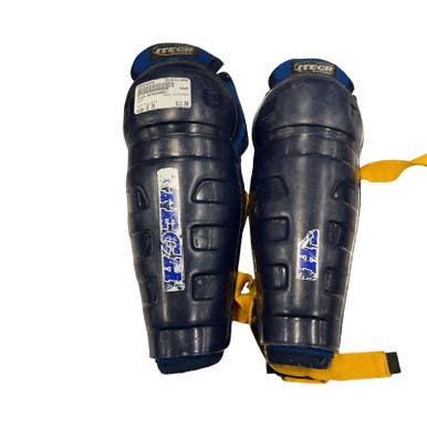 Used Itech SHINGUARDS Youth Shin Guards Navy Blue 10" 11859-S000026446